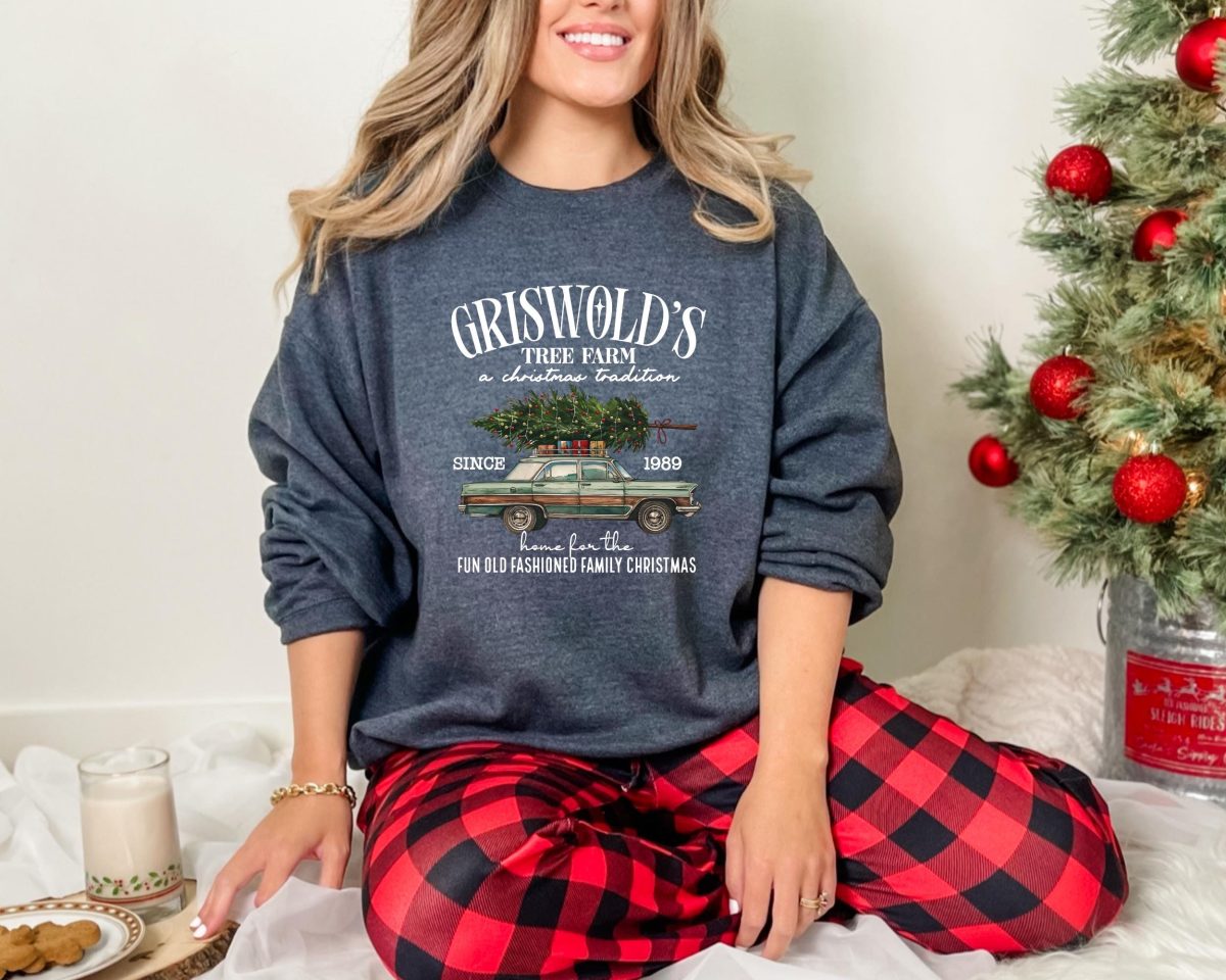 Griswolds Christmas Sweatshirt Christmas Family Christmas Gift Tree Sweater Griswolds Tree Farm Since 1989 Shirt Cute Christmas Shirt 2