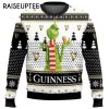 Guinness The Grinch Funny Ugly Christmas Sweaters For Men 2 2