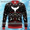 Harry Potter Owl Deathly Hallows Sign Ugly Christmas Sweater 4 4