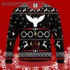 Harry Potter Owl Deathly Hallows Sign Ugly Christmas Sweater 5 5