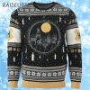 Harry Potter Ugly Christmas Sweater Hogwarts Castle Candles Led Light 1 1