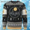 Harry Potter Ugly Christmas Sweater Hogwarts Castle Candles Led Light 4 4