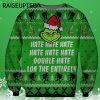 Hate Hate Hate Grinch Cute Ugly Christmas Sweaters 3 3