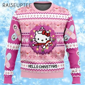 Hello Christmas Hello Kitty Ugly Christmas Sweater