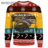 Helmets Baltimore Ravens Ugly Christmas Sweater 2 2