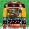 Helmets Baltimore Ravens Ugly Christmas Sweater 3 3