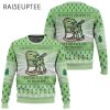 Hippity Hoppity Get The Fuck Off My Property Green Frog Christmas Sweater 2 2