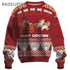 Ho Ho Ho Ugly Christmas Sweater Santa Unicorn 2 2