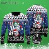 Hohoho Busch Light Beer Ugly Christmas Sweater 3 3