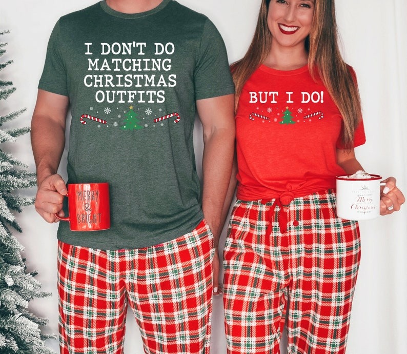 I Don’t Do Matching Christmas Outfits Matching T-Shirt Raiseuptee, Christmas Shirts Couples