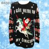 I Got Here On My Unicorn Christmas Sweater 1 1