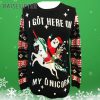 I Got Here On My Unicorn Christmas Sweater 3 3