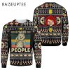 I Hate People Horror Doll Chucky Ugly Christmas Sweater 2 2