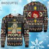 I Hate People Horror Doll Chucky Ugly Christmas Sweater 4 4