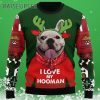 I Love My Hooman Dog Ugly Christmas Sweater 3 3