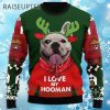 I Love My Hooman Dog Ugly Christmas Sweater 4 4