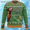 I Saw That Grinch Funny Jesus The Grinch Ugly Christmas Sweater 4 4