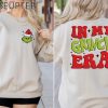 In My Grinch Era Christmas Hoodie and Sweatshirt Grinch Era two sided Sweatshirt Merry Grinchmas Sweater Retro Merry Christmas Hoodie 4