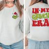 In My Grinch Era Christmas Hoodie and Sweatshirt Grinch Era two sided Sweatshirt Merry Grinchmas Sweater Retro Merry Christmas Hoodie 5