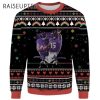 JK Dobbins And Gus Edwads Ugly Christmas Sweater Ravens 2 2