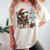 Just Waiting for Christmas Sweatshirt Christmas Frog Sweater Funny Christmas Shirt Christmas Santa Crewneck 4