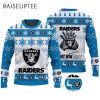 Just Win Baby Las Vegas Raiders Ugly Christmas Sweater 2 2