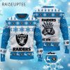 Just Win Baby Las Vegas Raiders Ugly Christmas Sweater 4 4