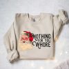 Kids Ugly Christmas Sweater Funny Nothing For You Whore Sweatshirt Santa Claus Sweatshirt3