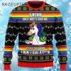 LGBT Unicorn Sweater Christmas Ugly 4 4