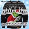 Las Vegas Raiders Grinch Football Best Ugly Christmas Sweaters 2024 1 1