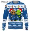 MLB San Diego Padres Baby Groot And Grinch Christmas Ugly Sweater 2 2