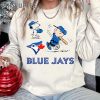 MLB Snoopy And Charlie Brown Toronto Blue Jays Shirt 4 Untitled 5