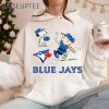 MLB Snoopy And Charlie Brown Toronto Blue Jays Shirt 5 Untitled 0