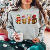 Mens Ugly Christmas Sweater Funny Merry Christmas Beers shirt2