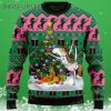 Mens Unicorn Ugly Christmas Sweater Christmas Tree 3 3