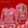 Merry Christmas Pink Flamingo Ugly Christmas Sweater 5 5