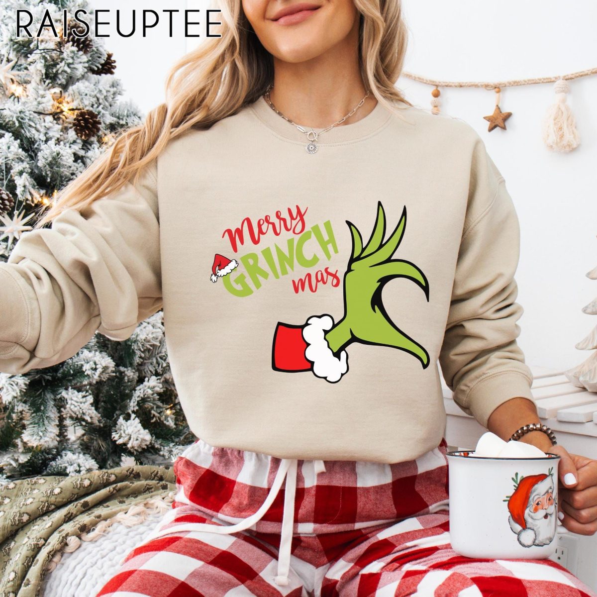 Merry Grinchmas Christmas Sweatshirt shirt for Couples Christmas Couples Matching Sweatshirt Shirt Grinch Couple Sweatshirt Shirt 9