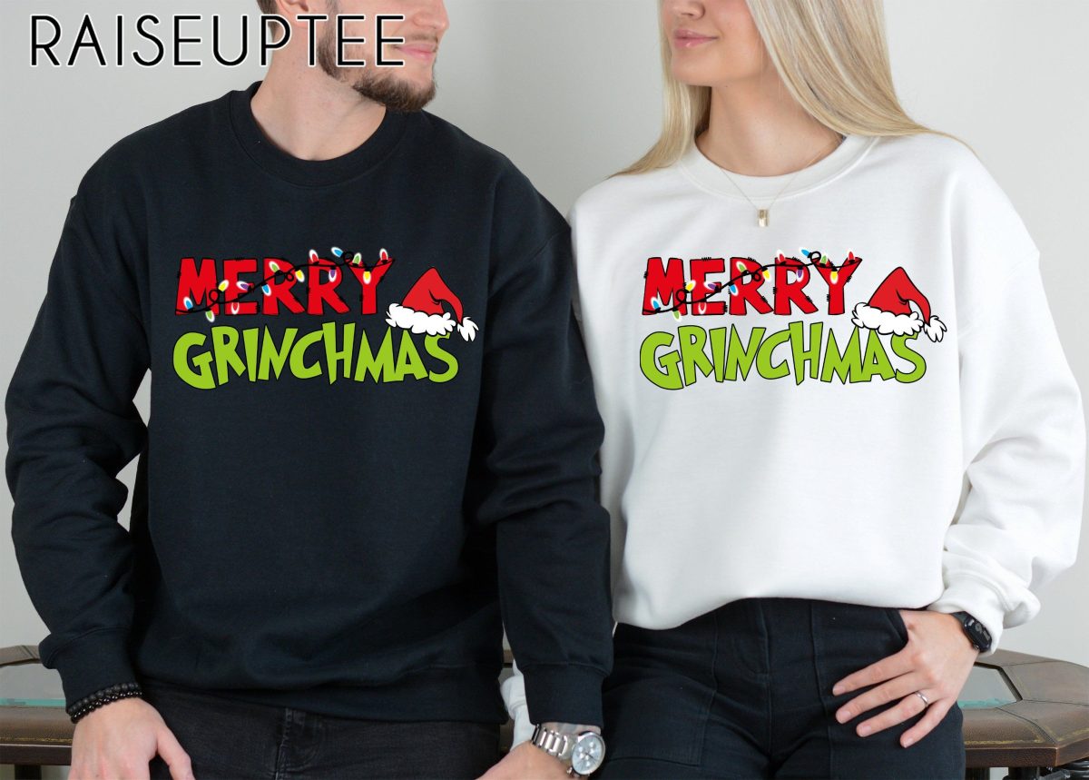 Merry Grinchmas Sweatshirt Grinch Holiday Shirt Funny Family Shirt Christmas Gifts Shirt Whimsical GRINCHMAS Sweater Christmas Gift Idea 2 1 scaled