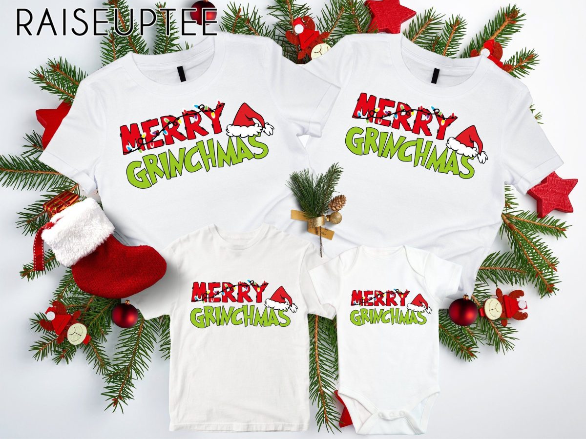 Merry Grinchmas Sweatshirt Grinch Holiday Shirt Funny Family Shirt Christmas Gifts Shirt Whimsical GRINCHMAS Sweater Christmas Gift Idea 2 2 scaled