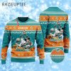 Mickey Donald Goofy Disney Miami Dolphins Ugly Sweater