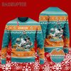 Mickey Donald Goofy Disney Miami Dolphins Ugly Sweater