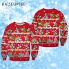 Mickey Mouse Pattern Xmas Red Christmas Disney Cartoon Sweaters 1 1