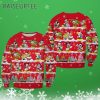 Mickey Mouse Pattern Xmas Red Christmas Disney Cartoon Sweaters 3 3