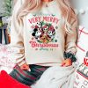 Mickeys Very Merry Christmas Party 2024 Sweatshirt Christmas Family Matching Shirt Mickey Christmas Merry Christmas Disney Christmas 4