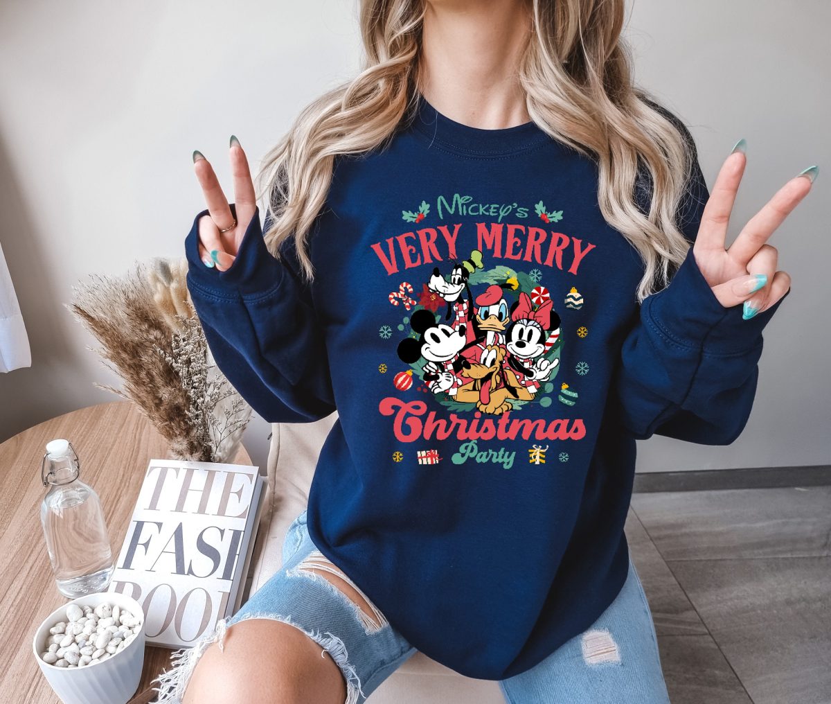 Mickeys Very Merry Christmas Party 2024 Sweatshirt Christmas Family Matching Shirt Mickey Christmas Merry Christmas Disney Christmas 5 scaled