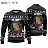 Mike Tyson Ugly Christmas Sweater Black 2 2