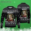 Mike Tyson Ugly Christmas Sweater Black 3 3