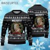 Mike Tyson Ugly Christmas Sweater Black 4 4