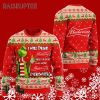 Miller High Life Beer Grinch I Will Drink Here Or There I Will Drink Everywhere Ugly Christmas Sweater 5 5