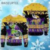 Minnesota Vikings Toilet Ugly Christmas Sweater Grinch 4 4